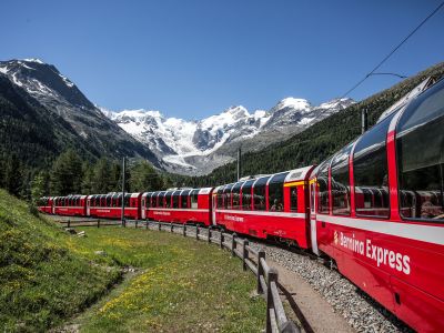 Bernina Express ile Alplerin Kalbi & Masal Köyleri Turu Ajet Hy. İle Extra Turlar Ve Çevre Gezileri Dahil (BSL-GVA)